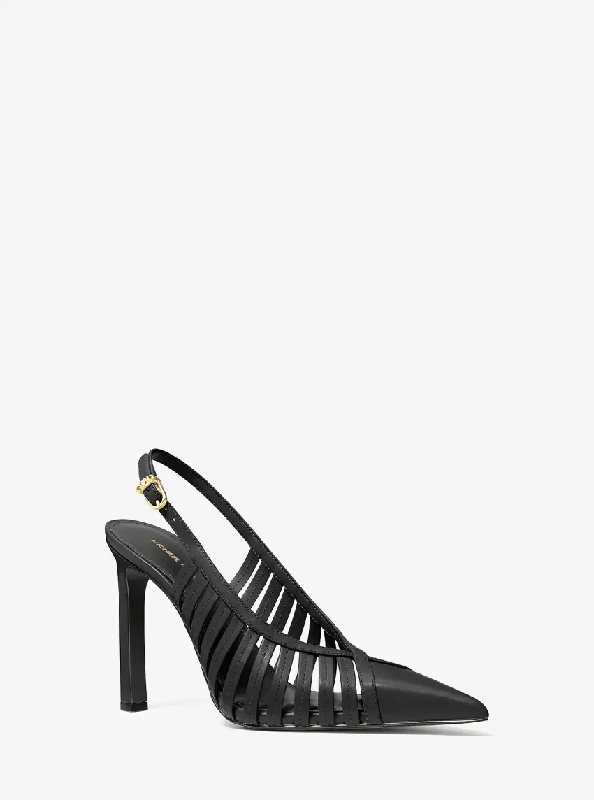 Adriana Leather Pump