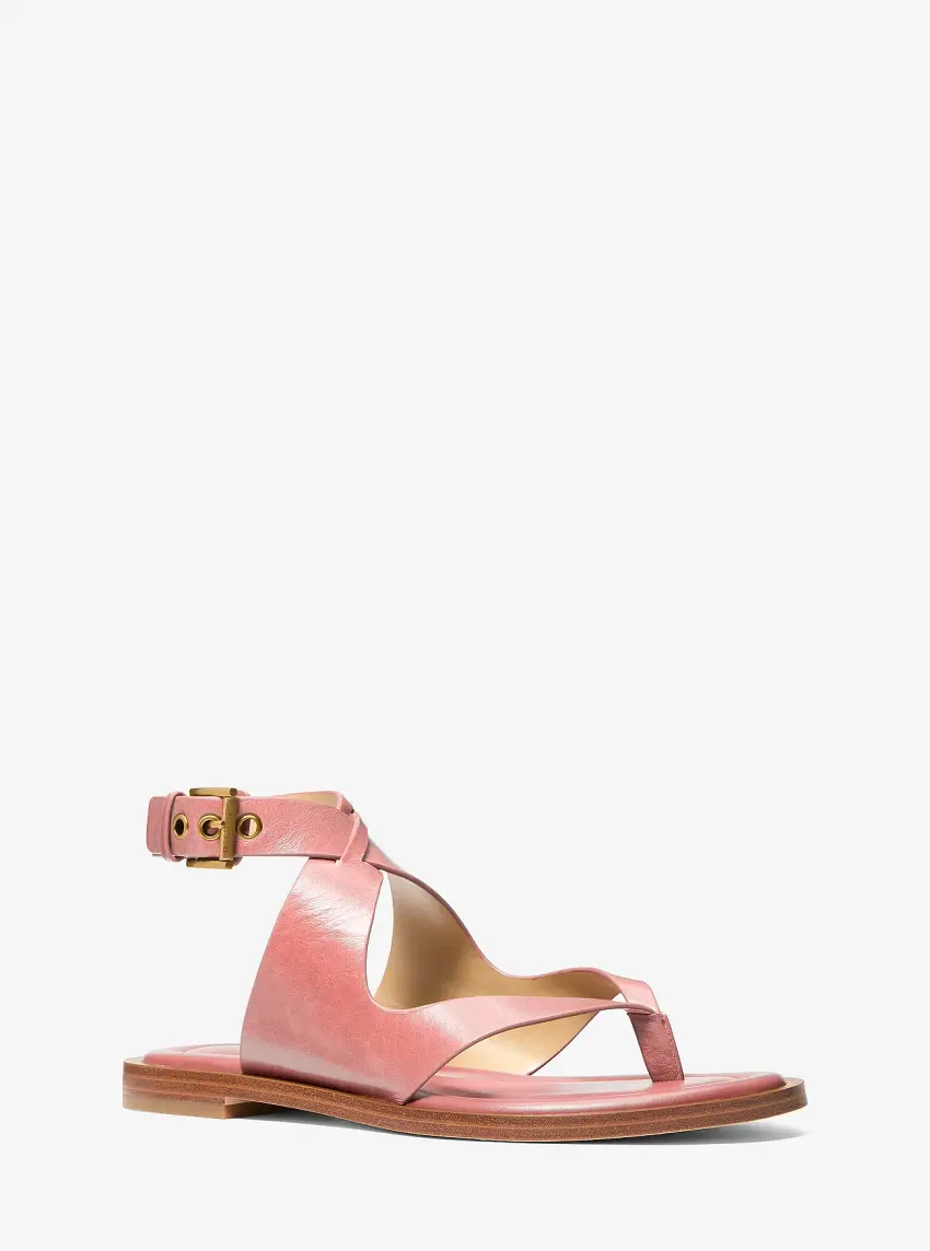Irene Leather Thong Sandal