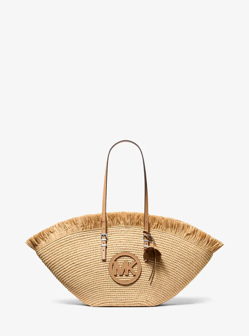 Isa Large Hand-Crocheted Fan Tote Bag