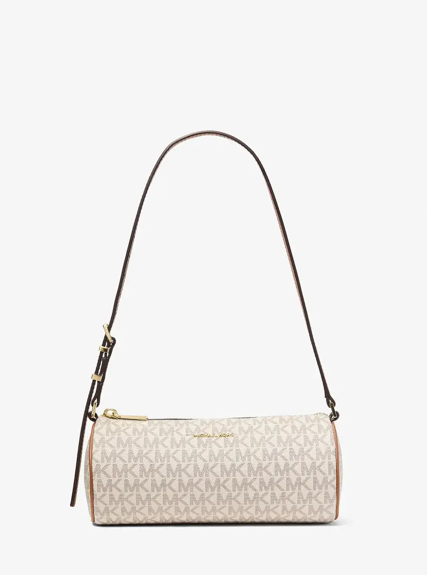 Izzy Small Signature Logo Barrel Pochette