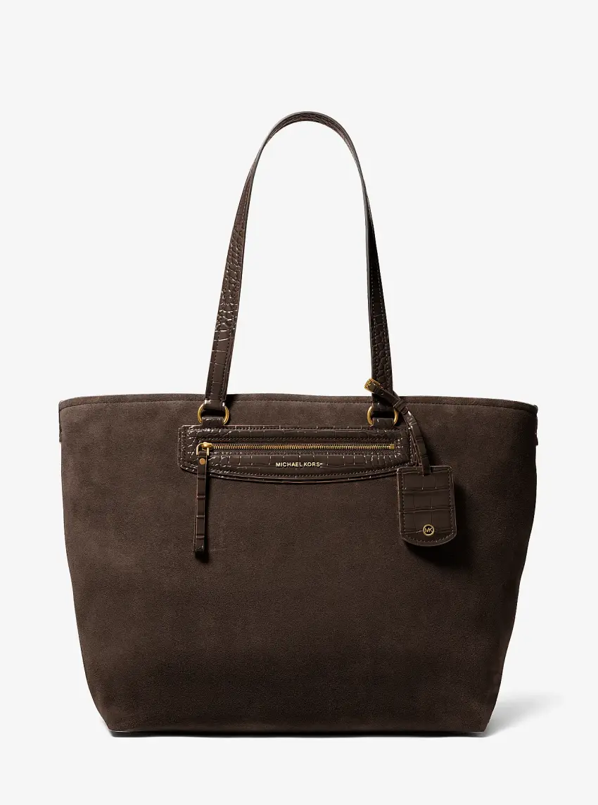 Jet Set Travel Extra-Large Suede Tote Bag