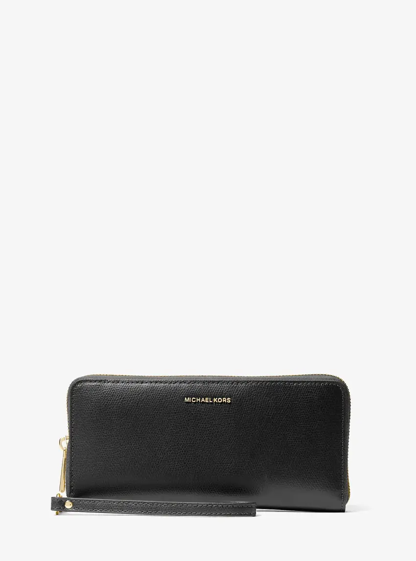 Jet Set Travel Large Leather Continental Wallet