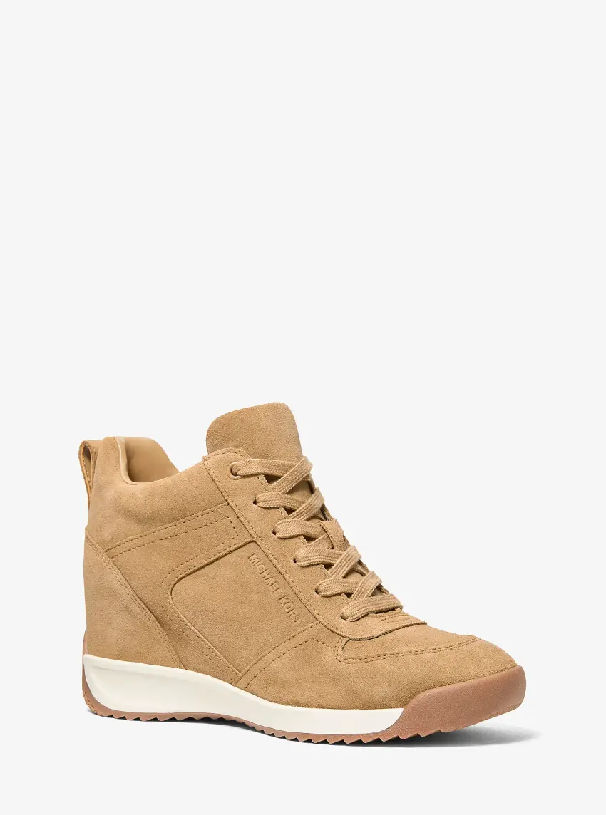 Nikko S2 Suede Wedge Trainer